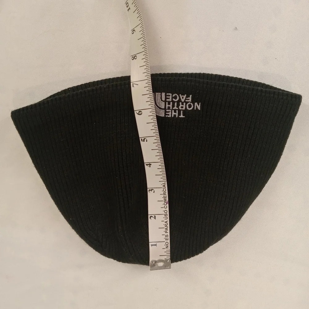 The North Face Women's Black Beanie Hat One Size - Picture 6 of 7